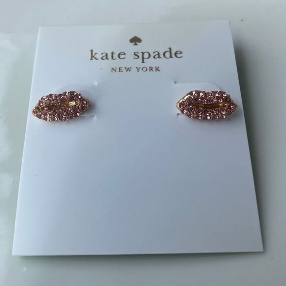 Kate Spade Pave Lip Studs - Picture 5 of 7